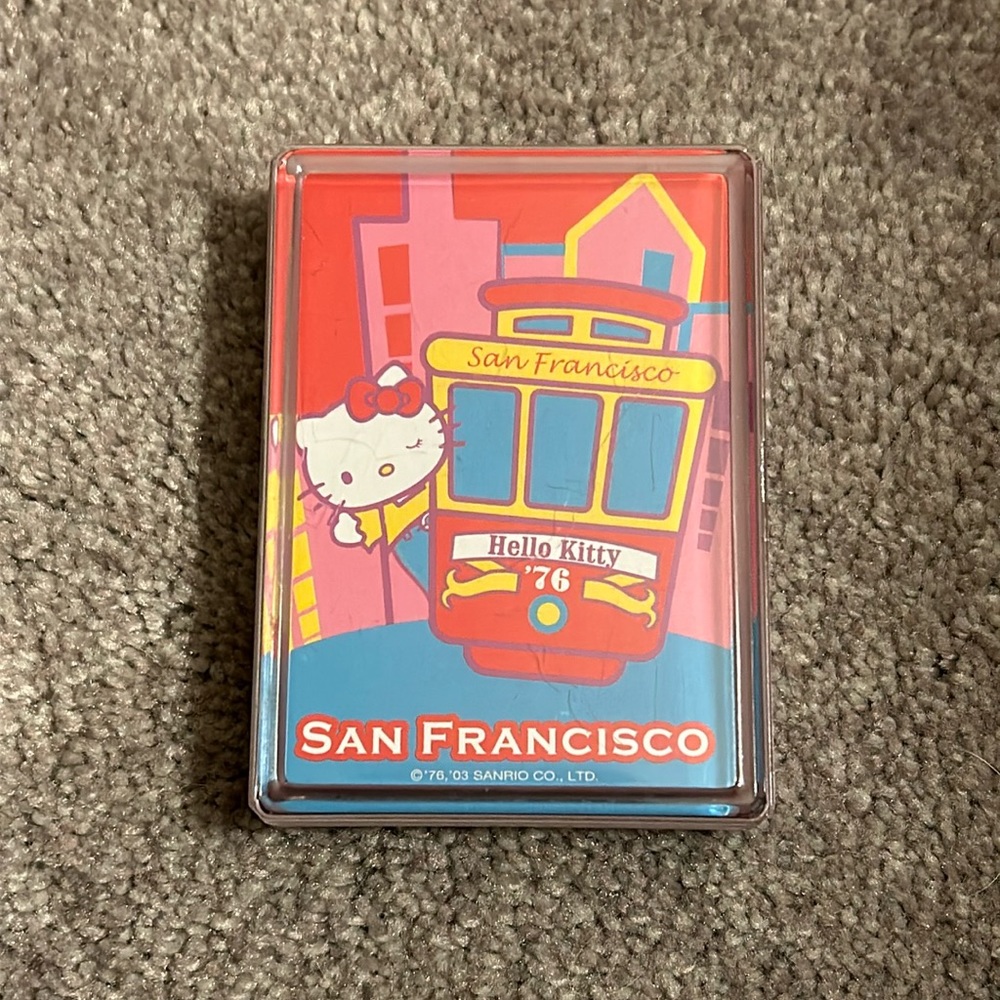 Vintage SF Hello Kitty Playing Cards